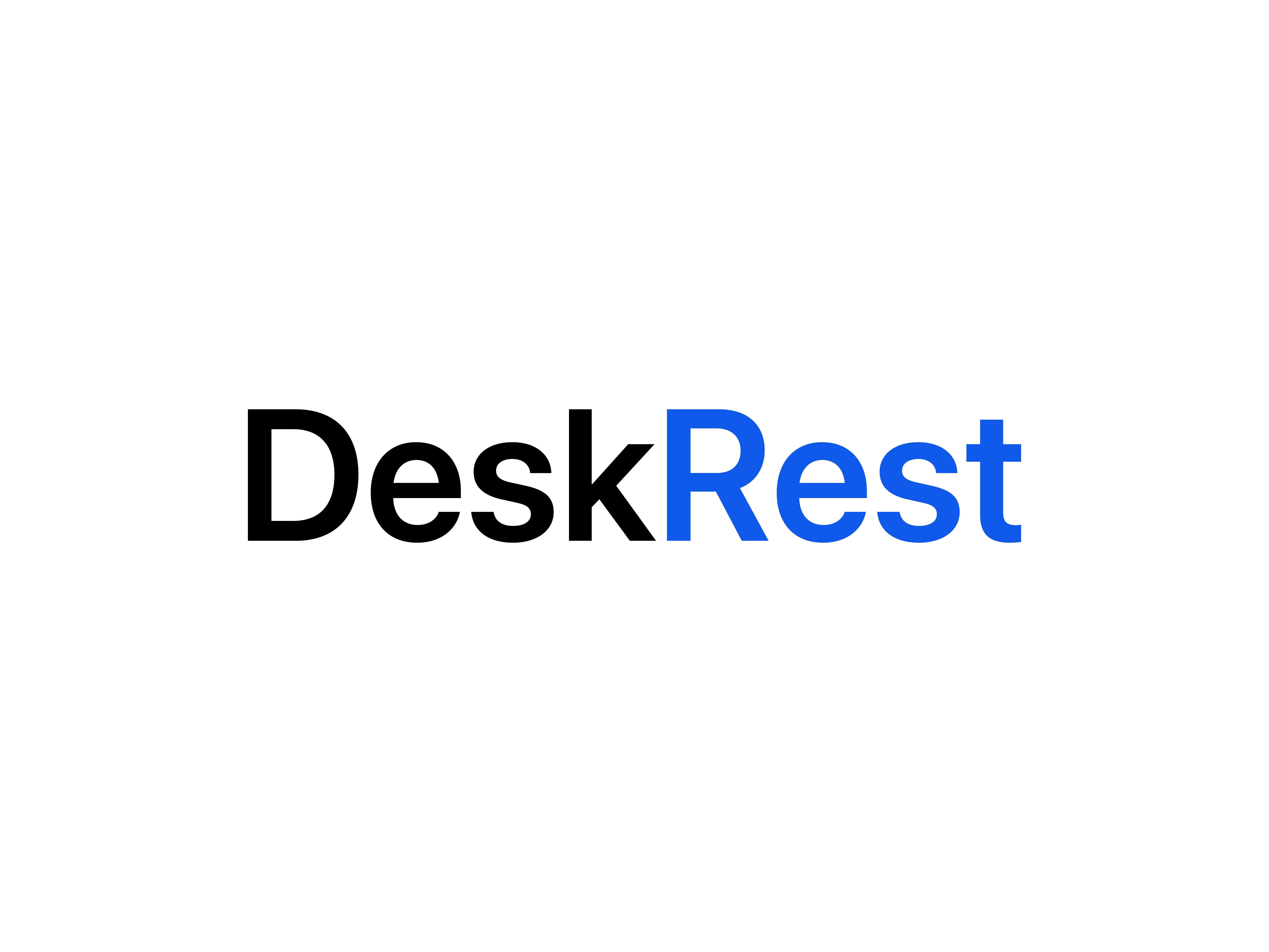DeskRest Word Mark 4:3