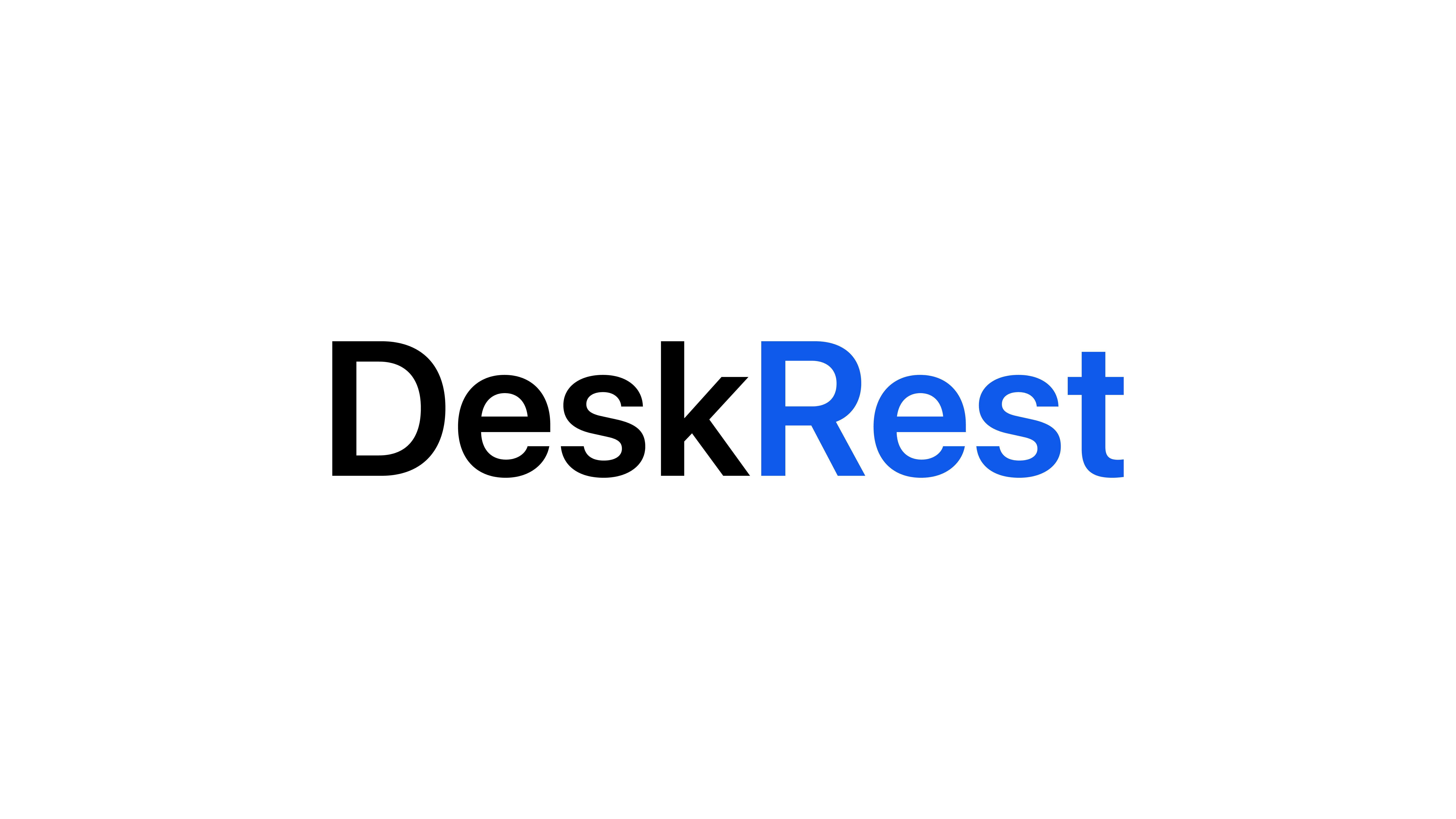 DeskRest Word Mark 16:9