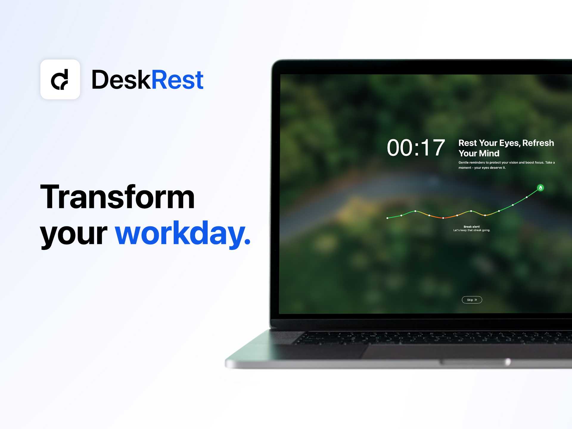 DeskRest 4:3 App Teaser
