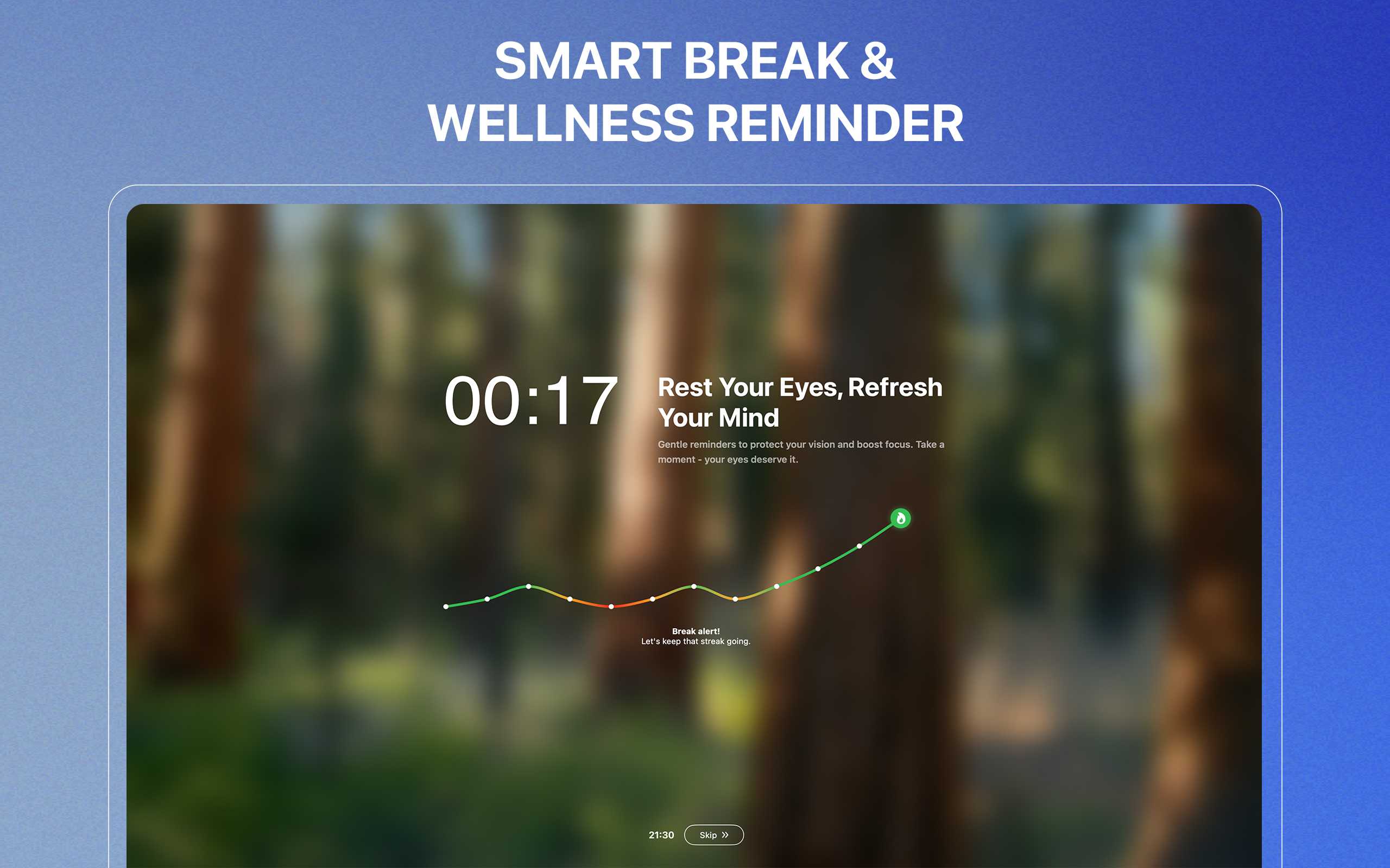 DeskRest Break Screen